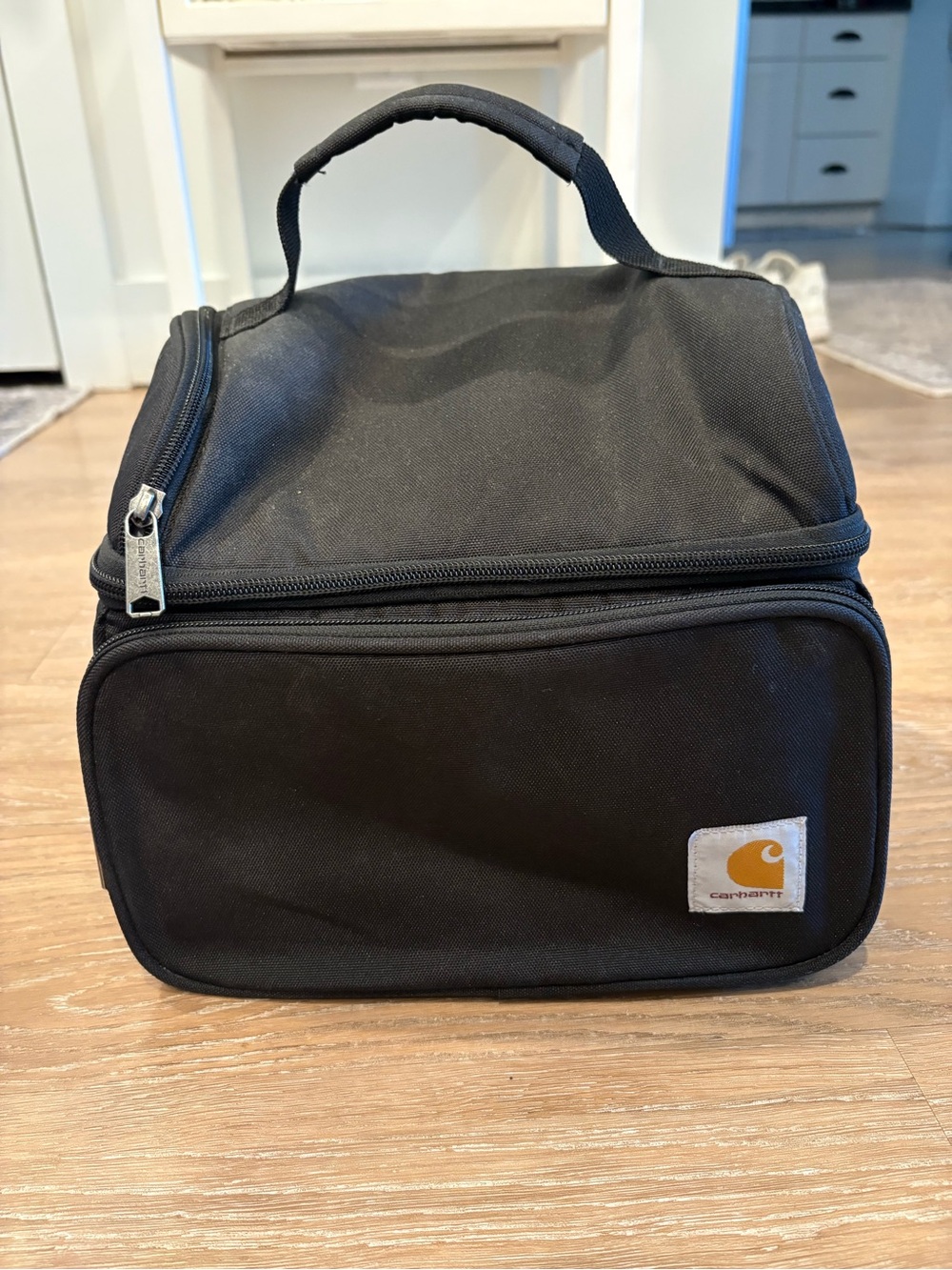 Carhartt Black Toiletry Dopp Kit with Top Handle
